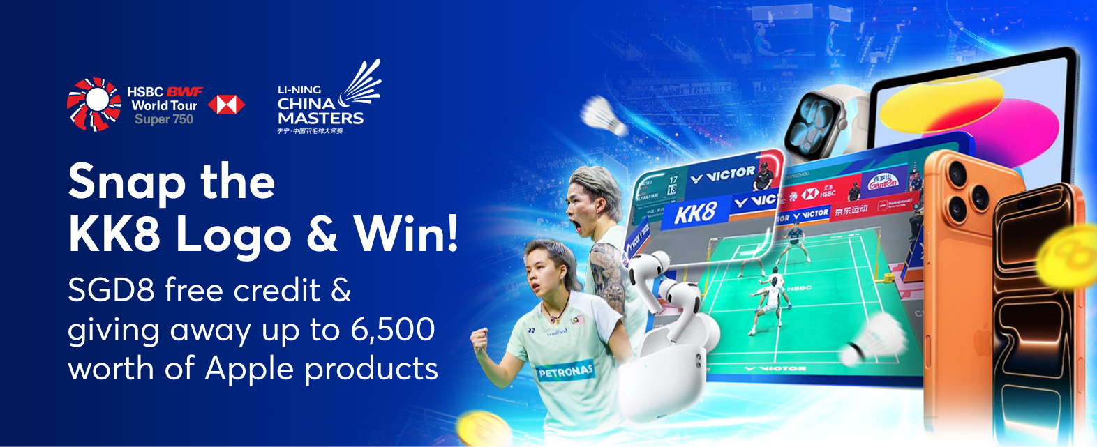 mobile new BWF LI-NING China Master 2025 Campaign - EN